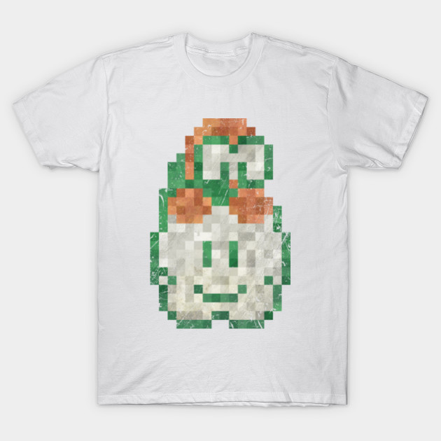 Lakitu Cloud Vintage Pixels T-Shirt-TOZ